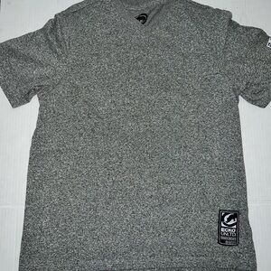 Ecko Unltd T Shirt Mens Size small gray super soft short Sleeve V Neck Y2K EUC